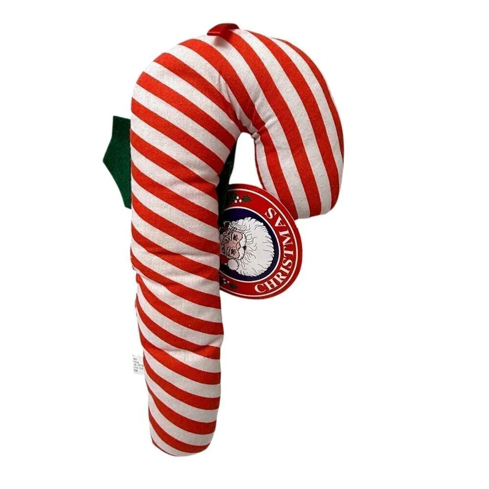 Vintage Christmas Candy Cane Ornament  by Loomco Retro Holiday Decor 10